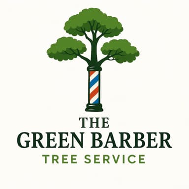 The Green Barber Logo